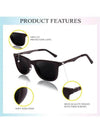 Classic Black Wayfarer Sunglasses – Toughened Glass Lens | UV Protection | Unisex - SunglassesMart
