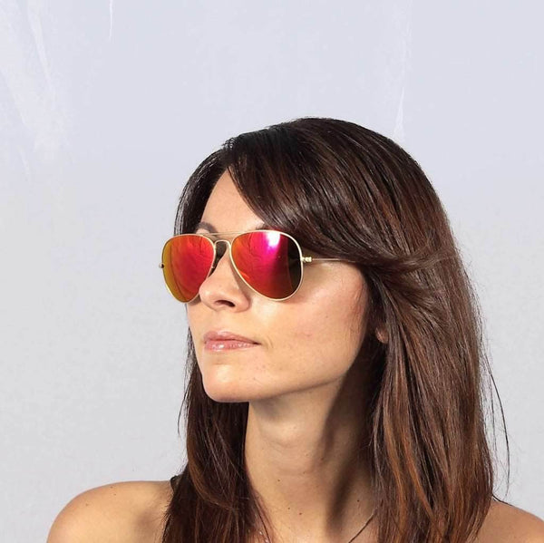 Pilot Orange Mercury Sunglasses - SunglassesMart