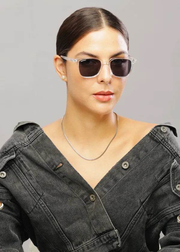 The Clear Black Wayfarer - SunglassesMart
