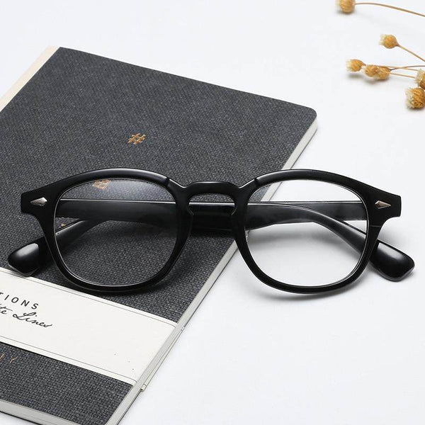 Johnny Depp Style Men Retro Vintage Prescription Glasses - SunglassesMart