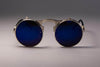 Vintage Round Flip Up Sunglasses - SunglassesMart