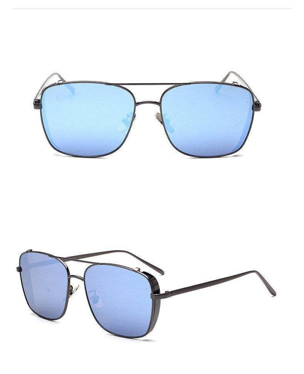 New Metal Frame Rectangle Sunglasses - SunglassesMart