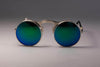 Vintage Round Flip Up Sunglasses - SunglassesMart