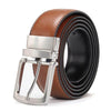 Men's Genuine Leather Reversible Belt - SunglassesMart