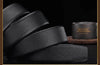 Alloy Buckle Leather Belt For Men - SunglassesMart