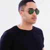 Pilot Green Sunglasses - SunglassesMart