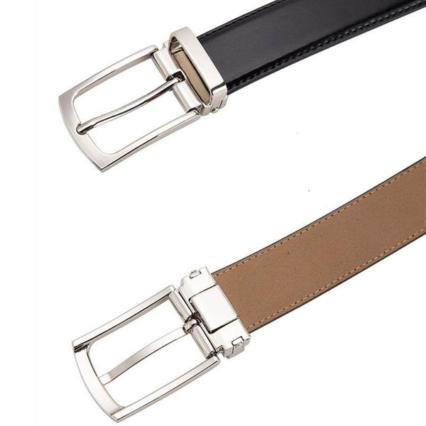 Classic Genuine Leather Strap Belt For Men - SunglassesMart