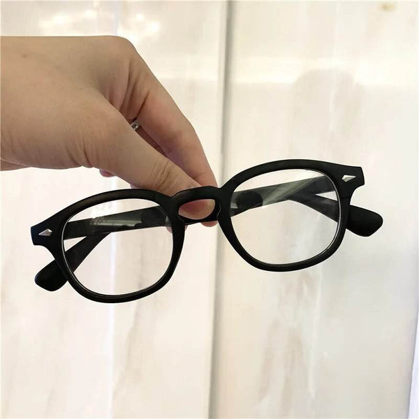 Fashion Antiblue Oval Eyeglass Frame - SunglassesMart