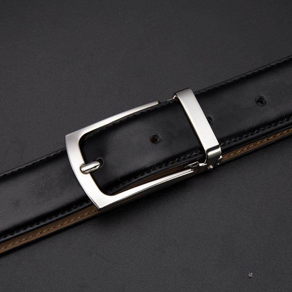 Classic Genuine Leather Strap Belt For Men - SunglassesMart