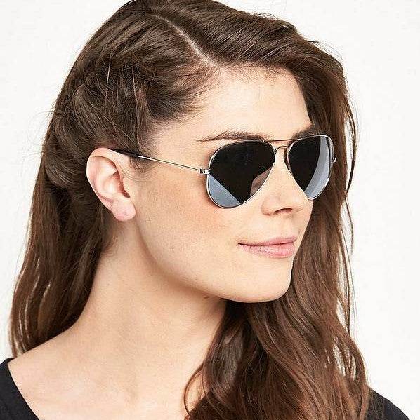 Pilot Silver Mercury Sunglasses - SunglassesMart