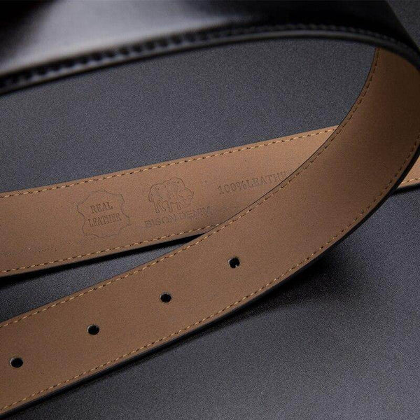Classic Genuine Leather Strap Belt For Men - SunglassesMart