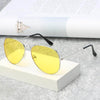 Yellow Candy Pilot Sunglasses - SunglassesMart