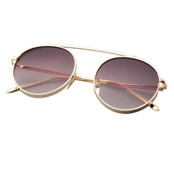 Most Stylish Metal Frame Round Sunglasses - SunglassesMart