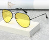 Day Night Yellow Candy Aviator Sunglasses - SunglassesMart