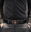 Automatic Buckle Leather Belt For Men - SunglassesMart