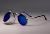 Vintage Round Flip Up Sunglasses - SunglassesMart