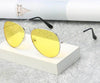 Day Night Yellow Candy Aviator Sunglasses - SunglassesMart