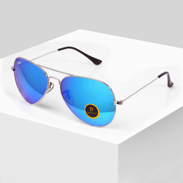 Pilot Ocean Blue Reflector - SunglassesMart