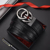 LuxeStride: Men's Exquisite Designer Belt - SunglassesMart