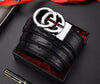 LuxeStride: Men's Exquisite Designer Belt - SunglassesMart