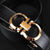 LuxeStride: Men's Exquisite Designer Belt - SunglassesMart
