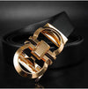 LuxeStride: Men's Exquisite Designer Belt - SunglassesMart