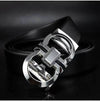 LuxeStride: Men's Exquisite Designer Belt - SunglassesMart