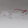Titanium Unisex Rimless Optical Frame - SunglassesMart
