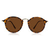 Leopard Print Round Sunglasses - SunglassesMart