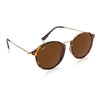 Leopard Print Round Sunglasses - SunglassesMart