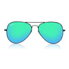 Pilot Green Reflector Sunglasses - SunglassesMart