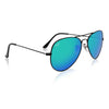 Pilot Green Reflector Sunglasses - SunglassesMart