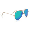 Pilot Green Reflector Sunglasses - SunglassesMart