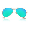 Pilot Green Reflector Sunglasses - SunglassesMart