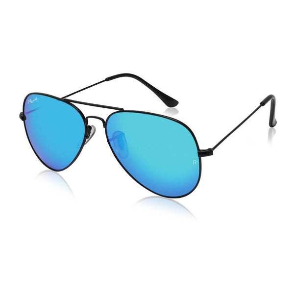 Pilot Ocean Blue Reflector - SunglassesMart