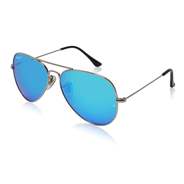 Pilot Ocean Blue Reflector - SunglassesMart