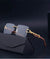 Vintage Square Rimless Sunglasses - SunglassesMart