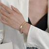 Elegance Gold Plated Lady's Bracelet - SunglassesMart