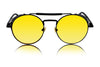 Steampunk Round Sunglasses - SunglassesMart
