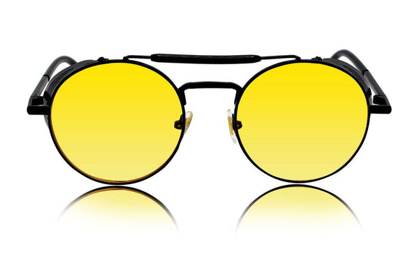Steampunk Round Sunglasses - SunglassesMart