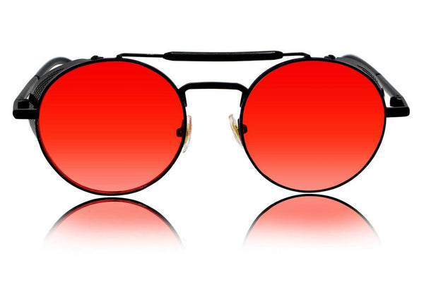 Steampunk Round Sunglasses - SunglassesMart