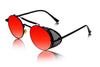 Steampunk Round Sunglasses - SunglassesMart