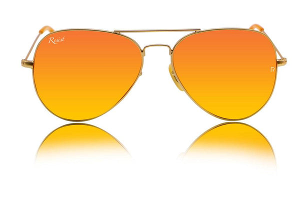 Pilot Orange Mercury Sunglasses - SunglassesMart