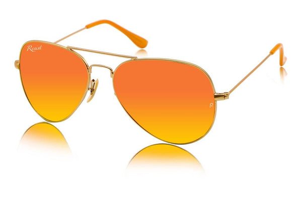Pilot Orange Mercury Sunglasses - SunglassesMart