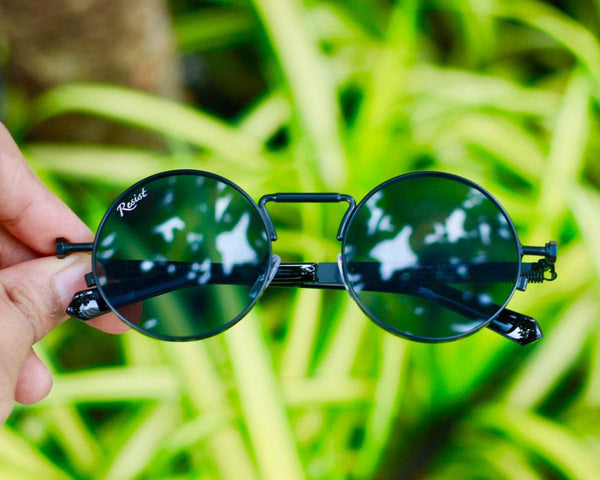 Steampunk Round Sunglasses - SunglassesMart