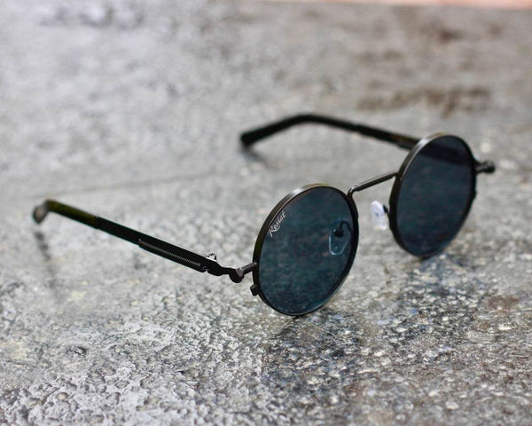 Steampunk Round Sunglasses - SunglassesMart