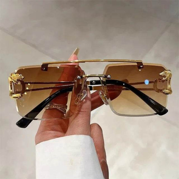 Timeless Chic Rimless Sunglasses - SunglassesMart