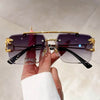 Timeless Chic Rimless Sunglasses - SunglassesMart