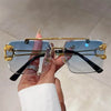Timeless Chic Rimless Sunglasses - SunglassesMart