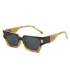 Crocodile Design Square Sunglasses - SunglassesMart
